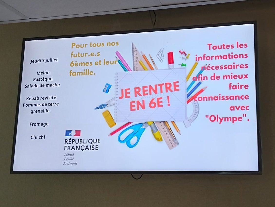 DSDEN44's tweet photo. ✏️🎒C’est la rentrée des élèves de 6e du territoire éducatif rural !

👉Rencontre des parents autour d’un ☕️
👉Découverte des 🆕 professeurs &amp; camarades
👉Repas &amp; défis sportifs

👌De quoi aborder sereinement la #Rentrée2025 de septembre &amp; vivre un été 🏖️ sans stress

#BienÊtre https://t.co/tx5cIykx6S