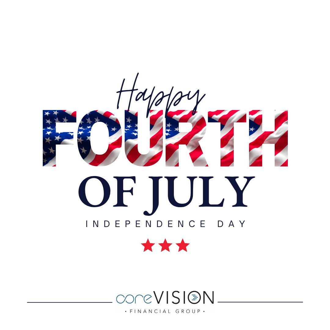 coreVISIONFG's tweet image. We will be closed in observance of Independence Day starting today at 1P and all day tomorrow, July 4th. We will be back in the office on Monday, July 7th. Have a safe and wonderful holiday! #coreVISIONcrew