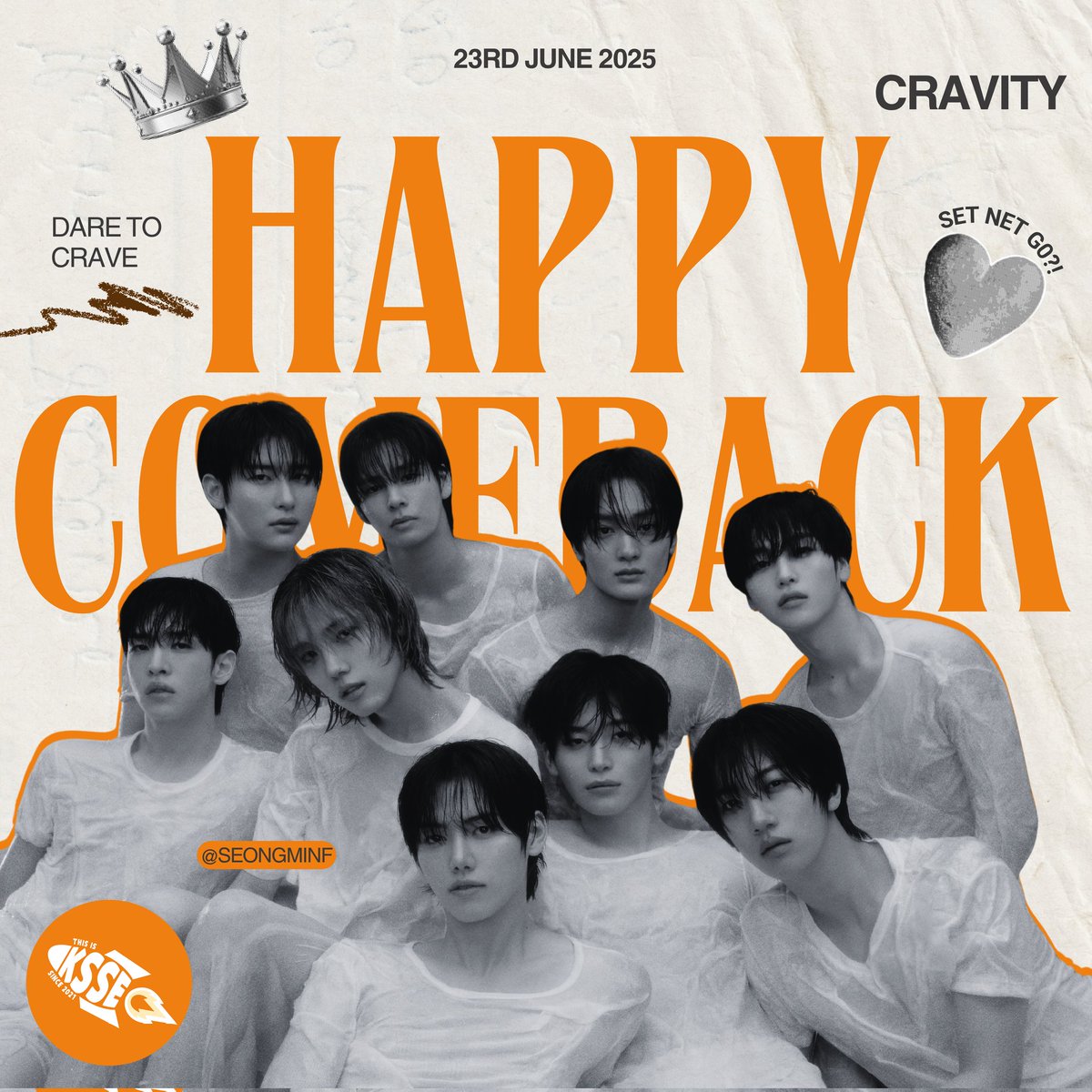 Congratulations to 𝐶𝑅𝐴𝑉𝐼𝑇𝑌 on their powerful comeback 🍇 ‘𝗦𝗲𝘁 𝗡𝗲𝘁 𝗚𝟬’ 🍇 and their well-deserved music show win! Your hard work, talent, and growth continue to shine with every stage. Let’s keep going higher and higher! 🚀