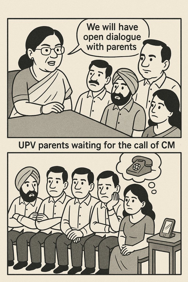 United Parents Voice (@unitedparentsvc) on Twitter photo On 30th June 2025, the HonтАЩble CM promised aggrieved parents an тАЬopen dialogueтАЭ on school issues.
The parents are still waiting for the details of date, time and venue.
<a href="/gupta_rekha/">Rekha Gupta</a> <a href="/ashishsood_bjp/">Ashish Sood</a>
<a href="/p_sahibsingh/">Parvesh Sahib Singh</a> 
#DelhiEducation #ParentsVoice #FeeJustice On 30th June 2025, the HonтАЩble CM promised aggrieved parents an тАЬopen dialogueтАЭ on school issues.
The parents are still waiting for the details of date, time and venue.
<a href="/gupta_rekha/">Rekha Gupta</a> <a href="/ashishsood_bjp/">Ashish Sood</a>
<a href="/p_sahibsingh/">Parvesh Sahib Singh</a> 
#DelhiEducation #ParentsVoice #FeeJustice