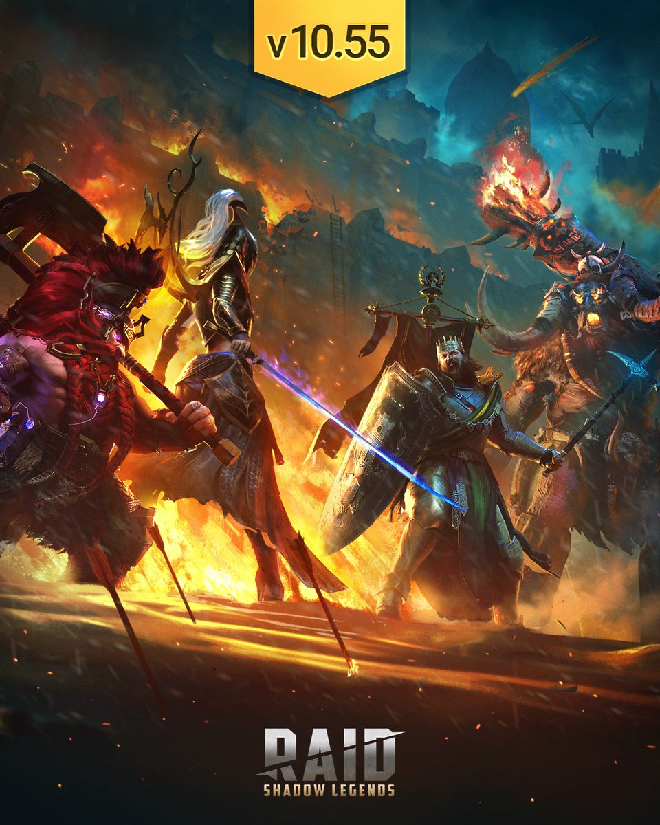RaidRPG's tweet image. Update 10.55 is now live, and we have the full Release Notes available via the link below. Check them out to learn more about the Siege expansion, QoL improvements, and more.
plrm.info/4kkfDyw
#RAID #RAIDShadowLegends #ReleaseNotes