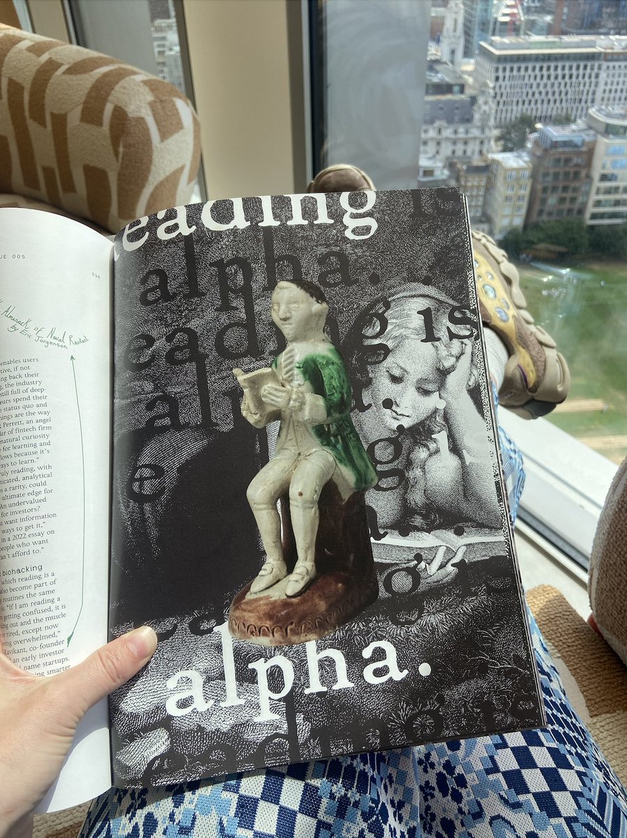 Reading is alpha #df005