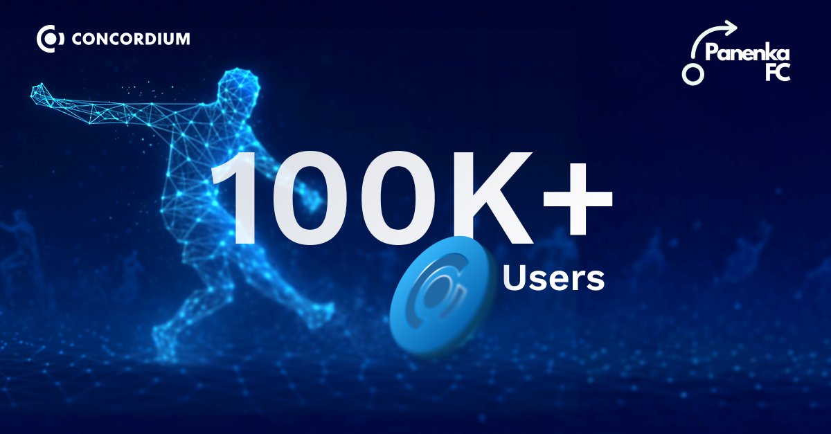 ConcordiumNet's tweet image. 🎉 100,000+ users on @PanenkaFC90!

⚡ From an idea to a movement — the most trusted fantasy football platform is live, thriving, and built on Concordium ⚽

Real fans. Real rewards. Real transparency.

Great UX + Web3 integrity = Winning formula.

And this is just the beginning.…
