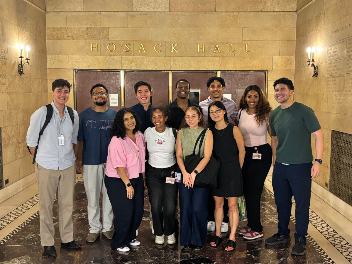 WinnAwards's tweet image. Our ED Joy L. Jones, Ph.D., visited Winn CIPP students in NYC this week. Big thanks to Arlene Shaner, MA, MLS, for the inspiring tour of the Drs. Barry and Bobbi Coller Rare Book Reading Room at @nyamhistory! 📚
