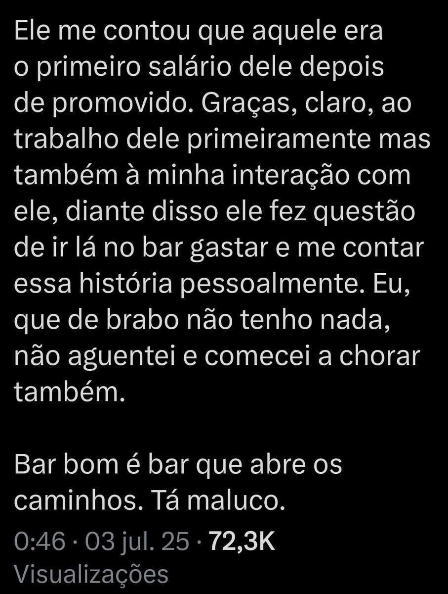 Tá maluco!