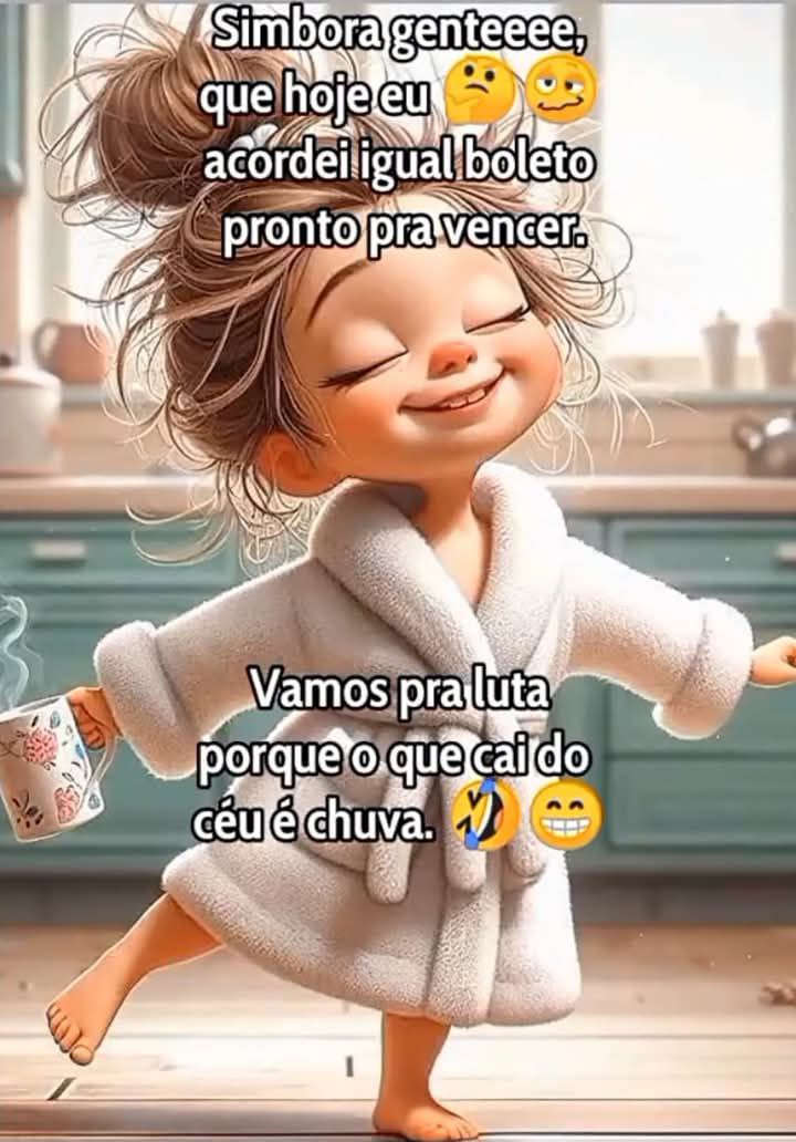 Bom dia, galerinha maravilinda!!😁🤗😘😘♥️🙏🏼🌻🎩