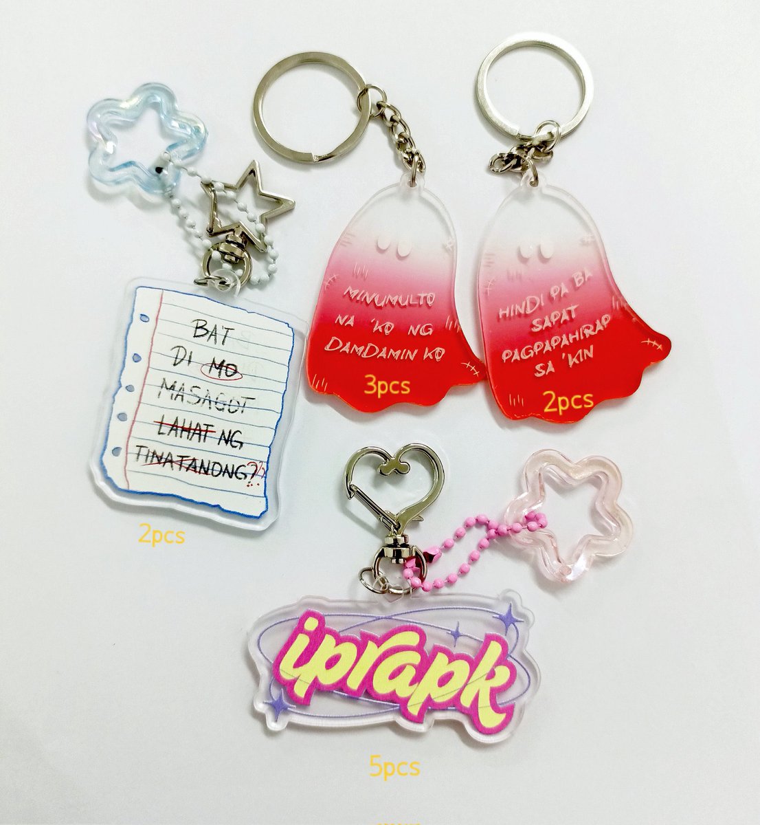hellooo i have on-hand keychains here baka may want. reply or dm :’))))