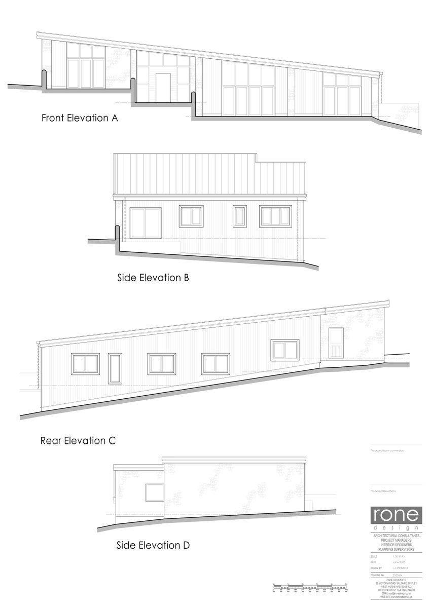 RoneDesign's tweet image. Sneak peek 👀 

We’re converting an agricultural building near Ilkley into a modern, eco-friendly home—packed with renewables and green features. 🌿

#SustainableDesign #BarnConversion #Architecture #RoneDesign