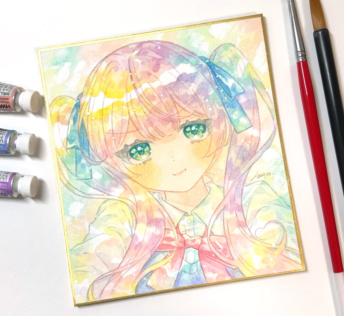 どこみてるの』 #Color_of_the_World2 #illustration #透明水彩