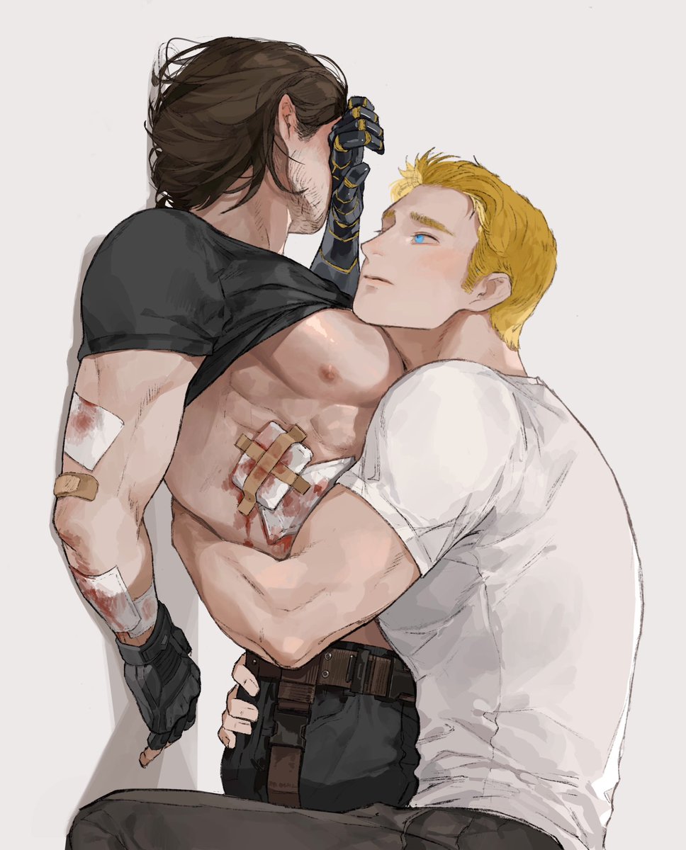 #stucky 스팁버키

버키. 내가 다쳐서 들어오지 말라고 했잖아