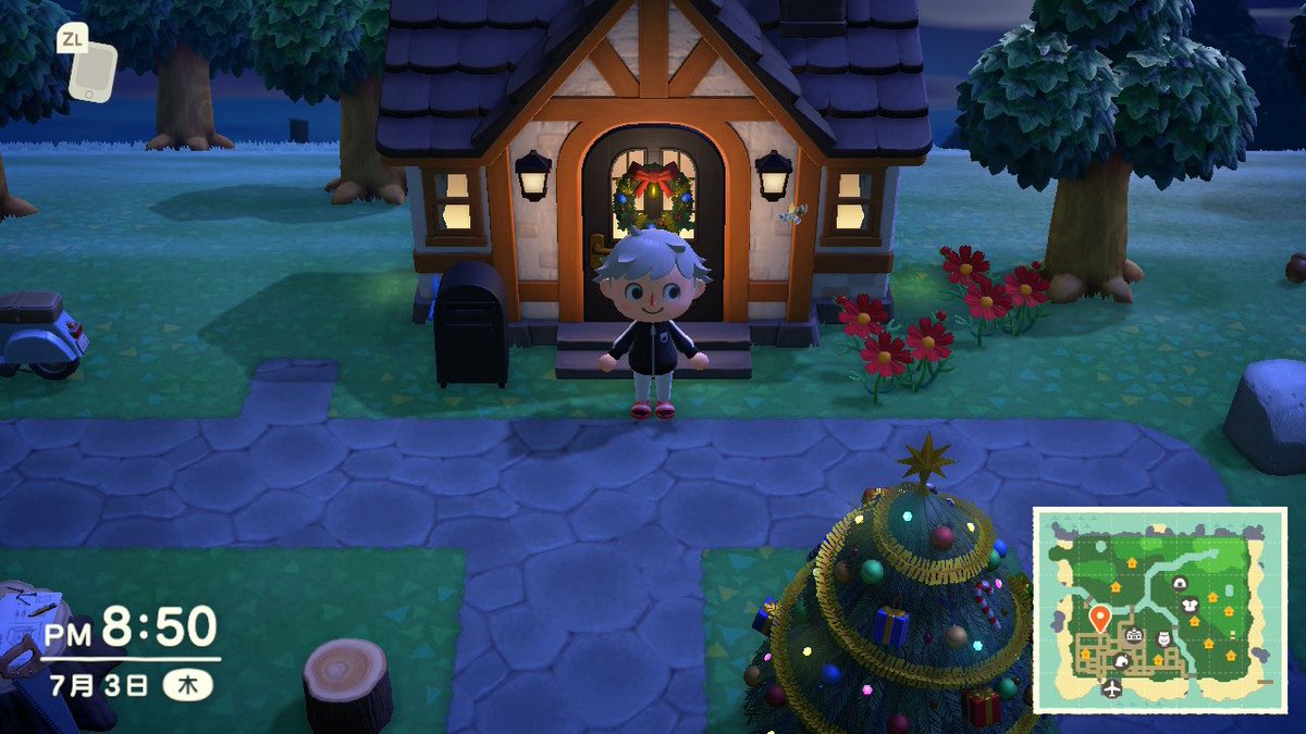 ただいま平和な島