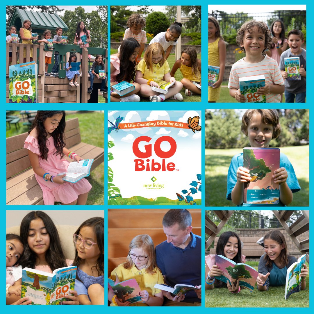NLT Bible Verse (@nltverse) on Twitter photo Let's Go! Get into God's Word with the kids NLT GO Bible! This Bible helps kids know about God's Word and grow in his love, so they can go share it with the world! The full New Living Translation text and 600 study helps bring God's Word to life! l8r.it/kSbv Let's Go! Get into God's Word with the kids NLT GO Bible! This Bible helps kids know about God's Word and grow in his love, so they can go share it with the world! The full New Living Translation text and 600 study helps bring God's Word to life! l8r.it/kSbv