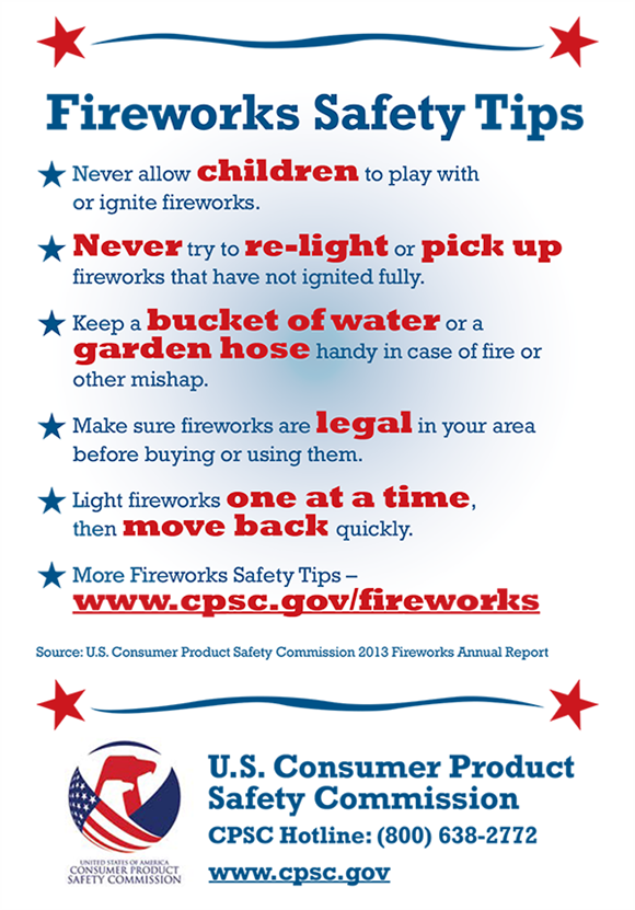 RhodeIslandEMA's tweet image. Fireworks can be a fun way to celebrate, but it's important to handle them with care. Always follow local laws, keep a safe distance, and have water nearby in case of emergencies. Enjoy the show responsibly and help keep your community safe.