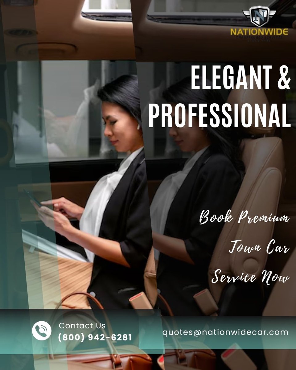 nationwidecar20's tweet image. Professional. Polished. Punctual.
📞(800) 942-6281|✉️quotes@nationwidecar.com
Visit: bit.ly/3CqmjHH
#CarServicesNearMe #CarServiceNearMe #TownCarRental #TownCarService #CheapCarServiceNearMe #AffordableCarServiceNearMe #TownCarCarService #ChauffeurServiceNearMe