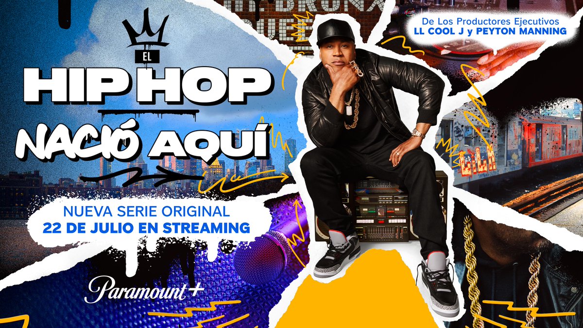 Cuando nadie miraba, en las calles ya sonaba algo distinto.
El hip hop nació aquí y cambió la música para siempre. 😎
No te pierdas El Hip Hop Nació Aquí, una nueva serie original que se estrena este 22 de julio en #ParamountPlus.