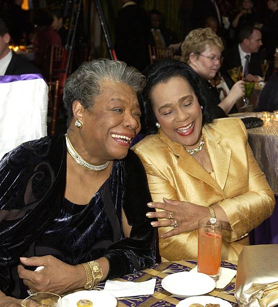 Soul Sisters. #MayaAngelou #CorettaScottKing