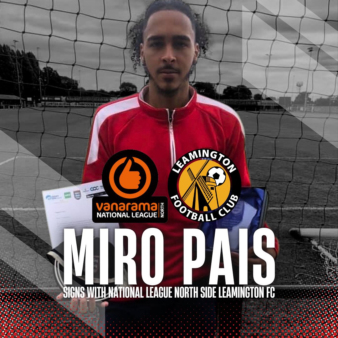 We’re proud to see former Future Pro scholar Miro Pais sign for Step 2 National League North side, Leamington FC. 👏