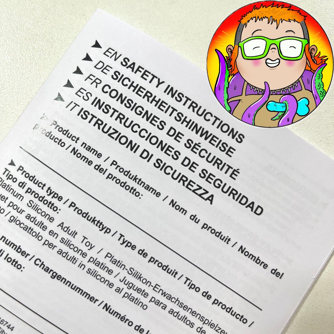 Know what this is?
This is the final step in the admin drudgery that means Tentickle is now GPSR COMPLIANT!!
Shipping to the EU will resume imminently - just a few little bits to sort on the website.
Thanks for your patience and I can’t wait to reconnect with my EU folks 💜💚
