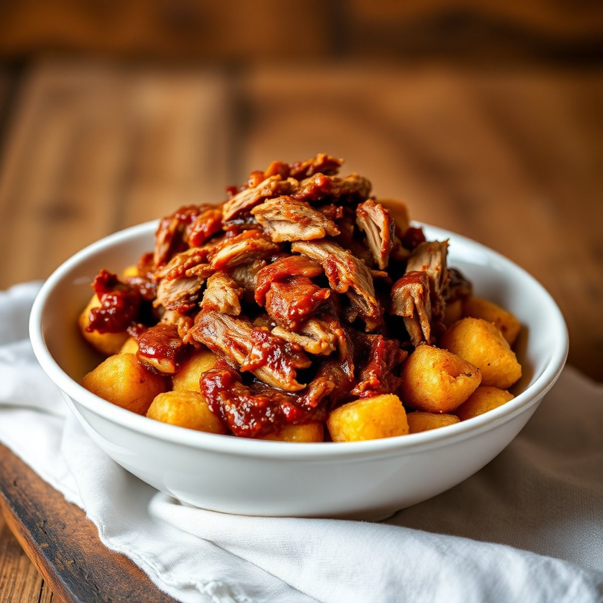 Foodi_Thoughts's tweet photo. Pulled pork + tater tots = a match made in food heaven! Check it out! 🎉 #EasyRecipe #Yummy #GetInMyBelly https://t.co/cmffW94aKm