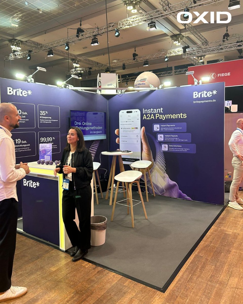 🚀 Rückblick K5 Konferenz

Die K5 war für uns ein spannender Touchpoint mit der E-Commerce-Community – echtes Branchen-Feeling, ehrliches Feedback und viele gute Gespräche. 💬✨

#OXID #K5 #ECommerce #Networking #B2BCommerce