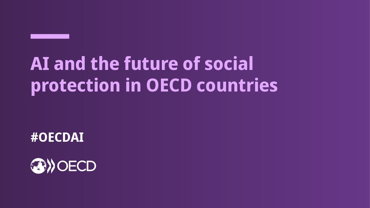 OECD_Social's tweet image. What if #AI were used to fill out your social programme benefit applications, free up time for case workers and detect fraud? Learn about the latest – and potential future – use cases of AI in #SocialProtection.
See latest OECD analysis ➡️ oe.cd/ai-fosp-paper-…
#OECDAI