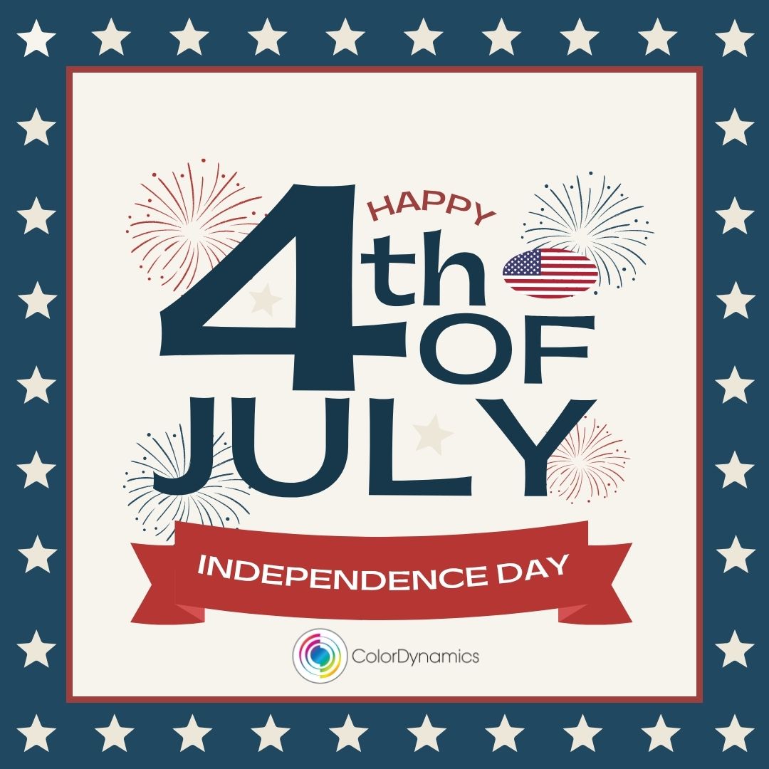 Here’s to independence, imagination, and incredible print!  

Happy 4th of July from all of us at ColorDynamics! 

#FreedomToPrint #FourthOfJuly