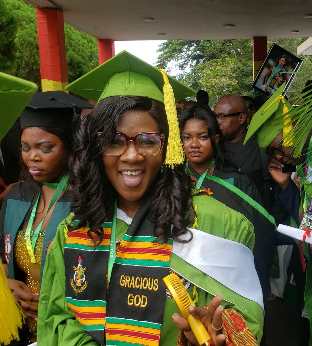 Master of Public Administration (DISTINCTION).

Gracious God!!

#MPAGraduate  #KNUST #Purposedriven