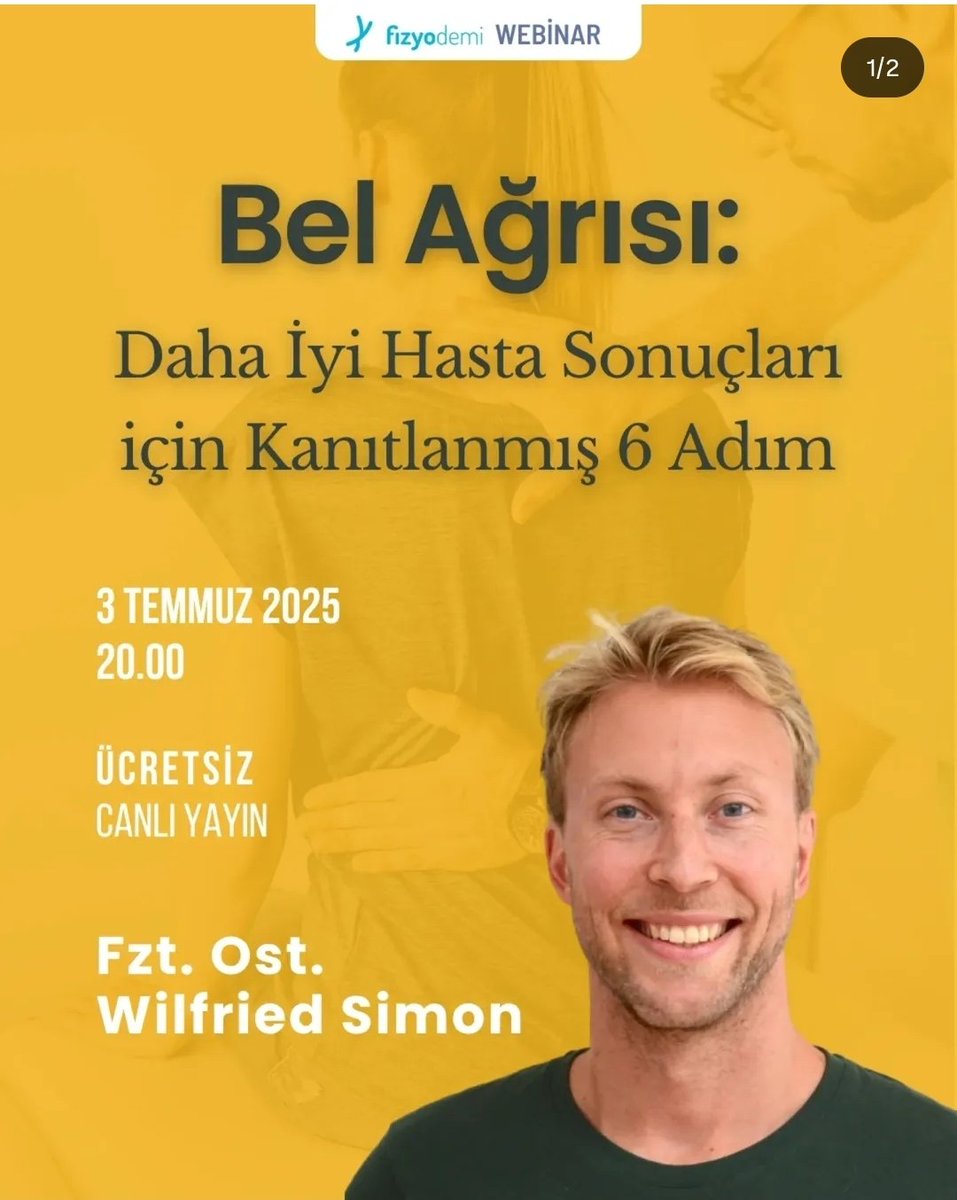 Bu akşam canlı ve ücretsiz webinar var🔥

Katılım linki : fizyodemi.com/zoom-meetings/…