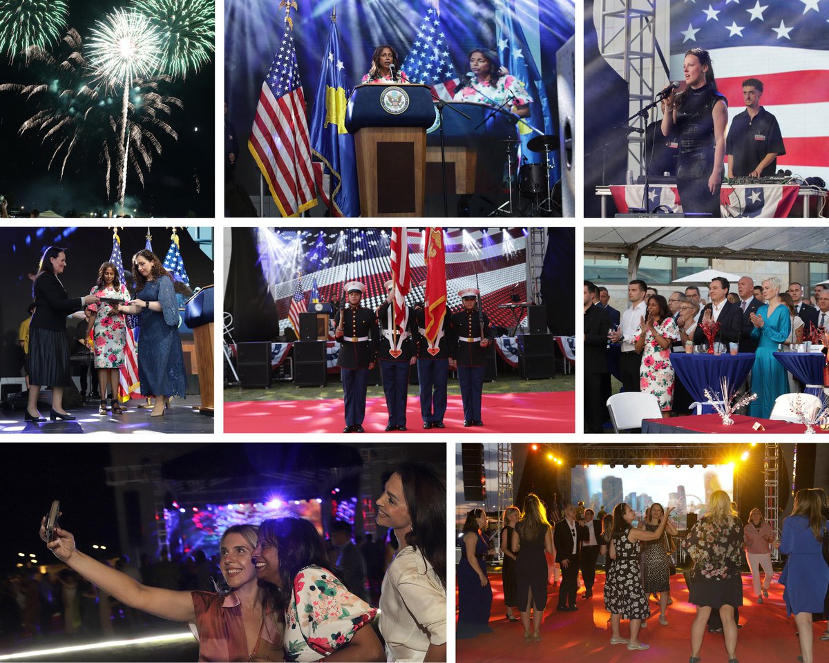 U.S. Embassy Pristina (@usembpristina) on Twitter photo Thank you to everyone who joined us for the July 1st Independence Day reception this week <a href="/USEmbPristina/">U.S. Embassy Pristina</a>! Your presence made the celebration of our nation's 249th anniversary truly special. Together, we are forging a future of shared prosperity. Enjoy a few photos from the event. Thank you to everyone who joined us for the July 1st Independence Day reception this week <a href="/USEmbPristina/">U.S. Embassy Pristina</a>! Your presence made the celebration of our nation's 249th anniversary truly special. Together, we are forging a future of shared prosperity. Enjoy a few photos from the event.