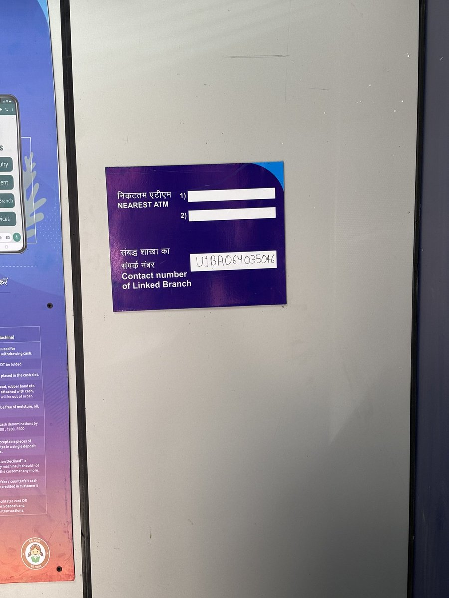 goel982's tweet photo. @TheOfficialSBI Atm chlu tho kr dia iski halat bhi thodi shi krwa ka rakha karo #sbiatm ganda ho rakha ha smell aa rhi ha https://t.co/xTCCPNZkl2