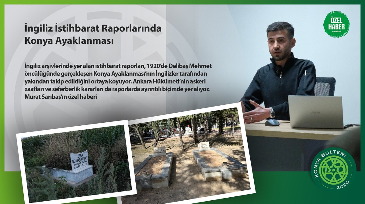 Murat Sarıbaş'ın Özel Haberi | İngiliz İstihbarat Raporlarında #Konya Ayaklanması

👉konyabulteni.com/ingiliz-istihb…

#KonyadanHaberinizOlsun #KonyaiçinözelKonyayaözel #MuratSarıbaş #KonyaAyaklanması