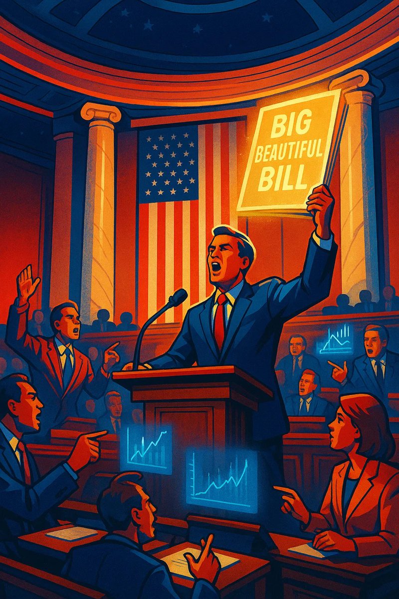 SmirnTrades's tweet image. And the debate continues, @RepJeffries how big is that book you got there are ya nearly done?
#onebigbeautifulbillact
#bigbeautifullbill
smirn.substack.com