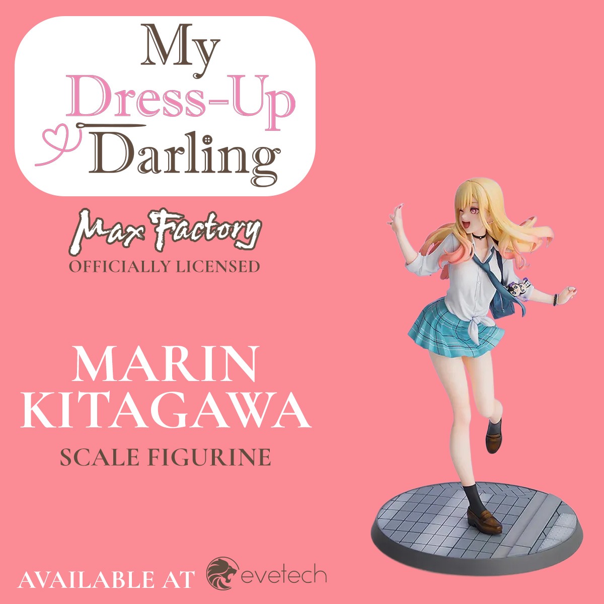 ✨ Marin Kitagawa 1/7 Scale Figure – Precious &amp; Playful! ✨

Bring home Marin's infectious energy with this stunning 1/7 scale figure! Featuring her iconic Episode 3 curls, playful pose and dynamic skirt details, she’s a must-have for any My Dress-Up Darling fan.

🔹 Officially