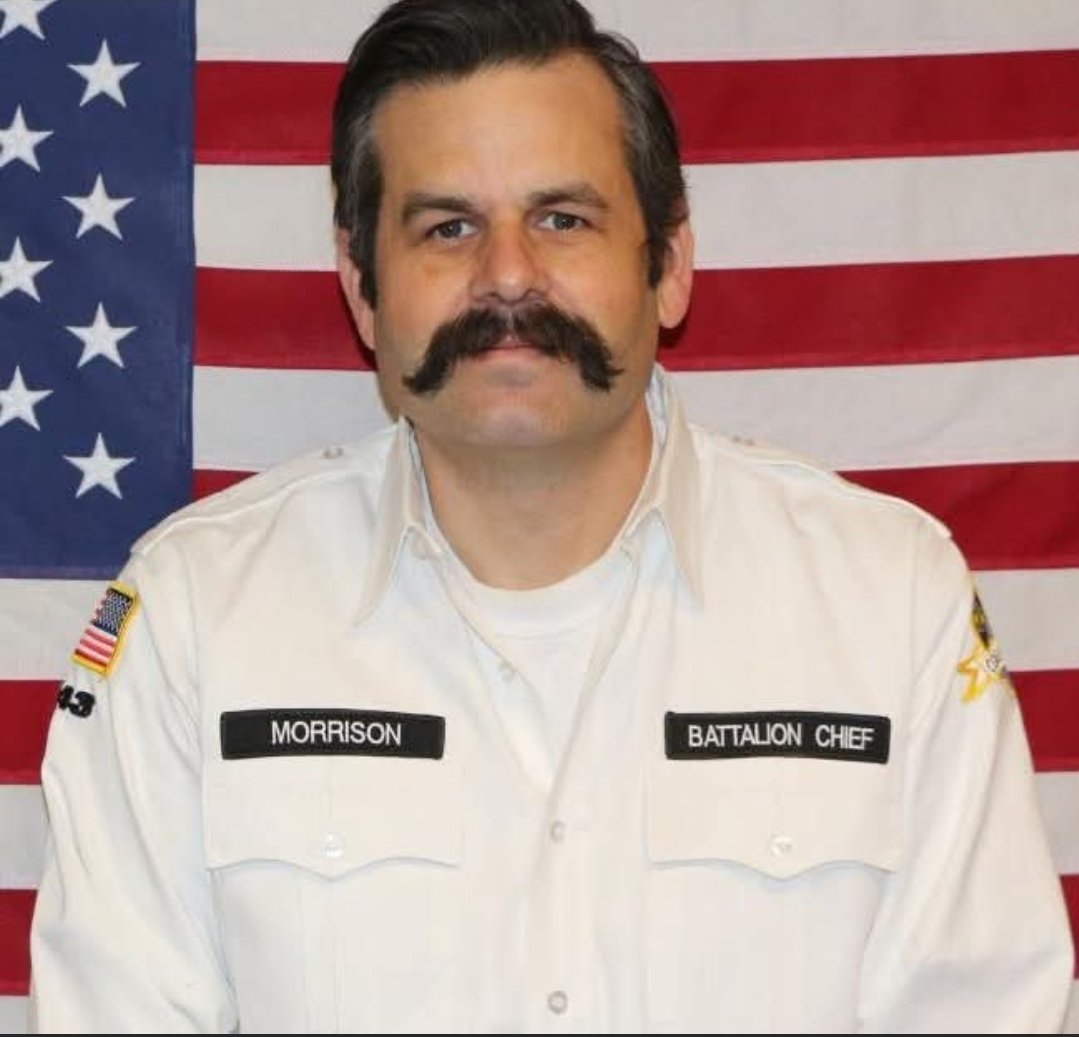 #LODD 6/29/2025
Battalion Chief: John Morrison(52)
Coeur d'Alene FD, Idaho. 
After responding to a grass fire, he was fatally shot after being ambushed by a gunman. 
#RIPBrother
