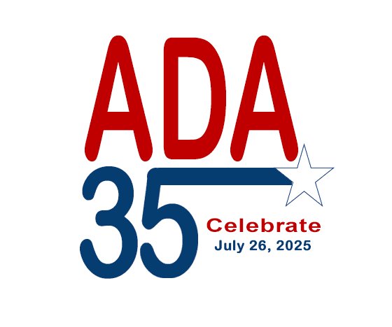 DIMinnesota's tweet photo. This month, we celebrate the 35th anniversary of the Americans with Disabilities Act (ADA)! This critical civil rights law prohibits the discrimination of disabled people in all areas of public life, including jobs, schools, transportation, and more. https://t.co/DiY35j2neS https://t.co/PK4XQmfkmo