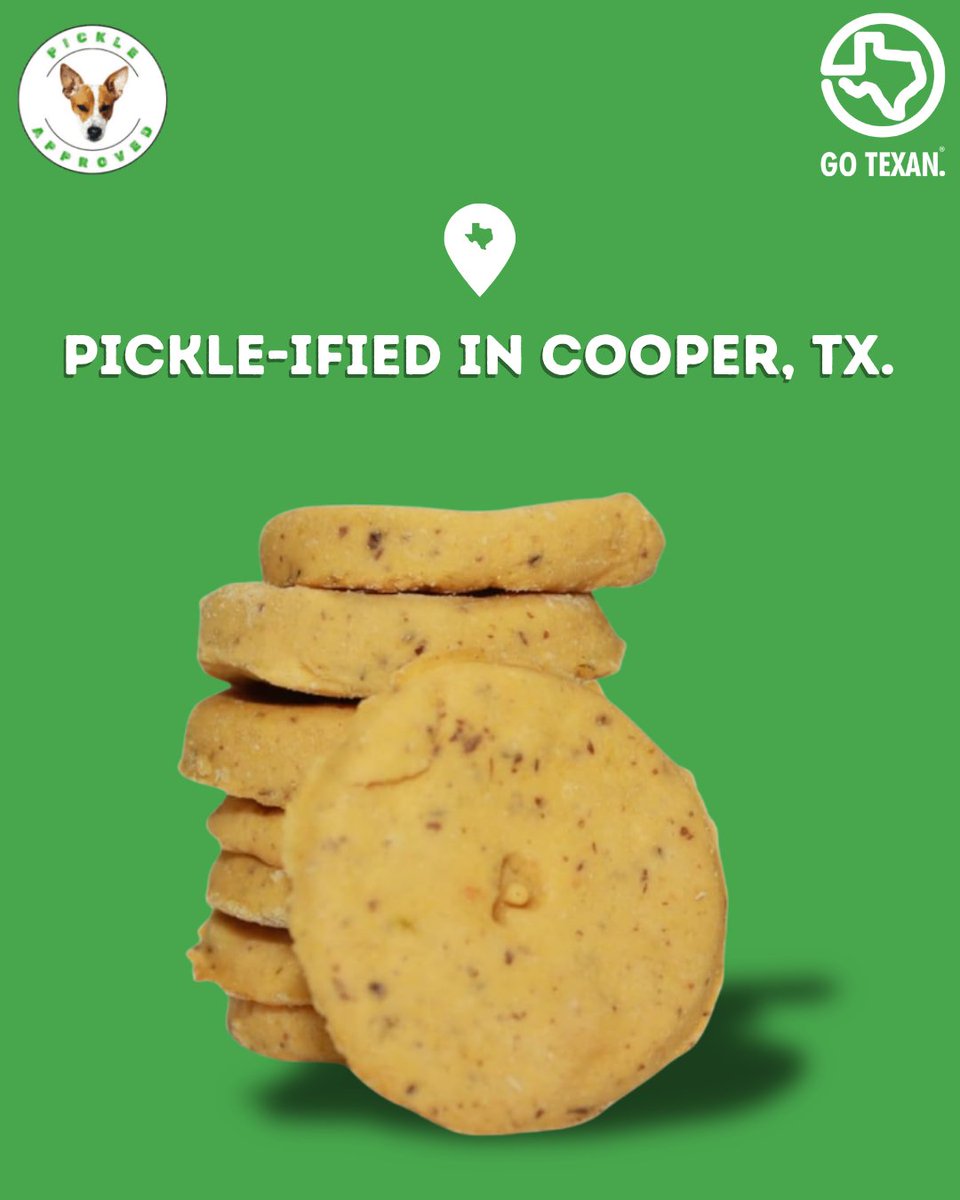 GOTEXAN's tweet image. Commissioner Sid Miller wants you to know that Pickles Dog Treats are made with real ingredients and real care. Our pets deserve the best—and that’s exactly what this brand delivers.
#GOTEXAN #TexasEats #SupportTexas #TexasGrown #LocalPride