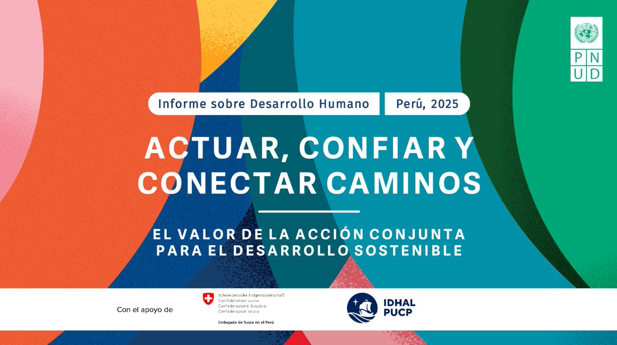 📣¡HOY! 

Sigue la presentación del IDH Perú 2025, una invitación a recuperar la confianza y actuar colectivamente por un futuro más justo y sostenible.

👉La transmisión en vivo comienza a las 10 am: go.undp.org/UKT