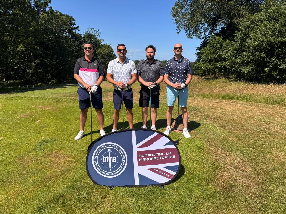 CitizenCNC's tweet image. Simon Fitzpatrick, #CitizenCNC Sales Engineer, attended the BTMA Golf Day and Ramble yesterday. 🏌️ ⛳
It was a fantastic day playing golf and catching up with manufacturing and technical members. A big thank you to the @btmaUK for hosting this incredible event. #UKmfg #CNC