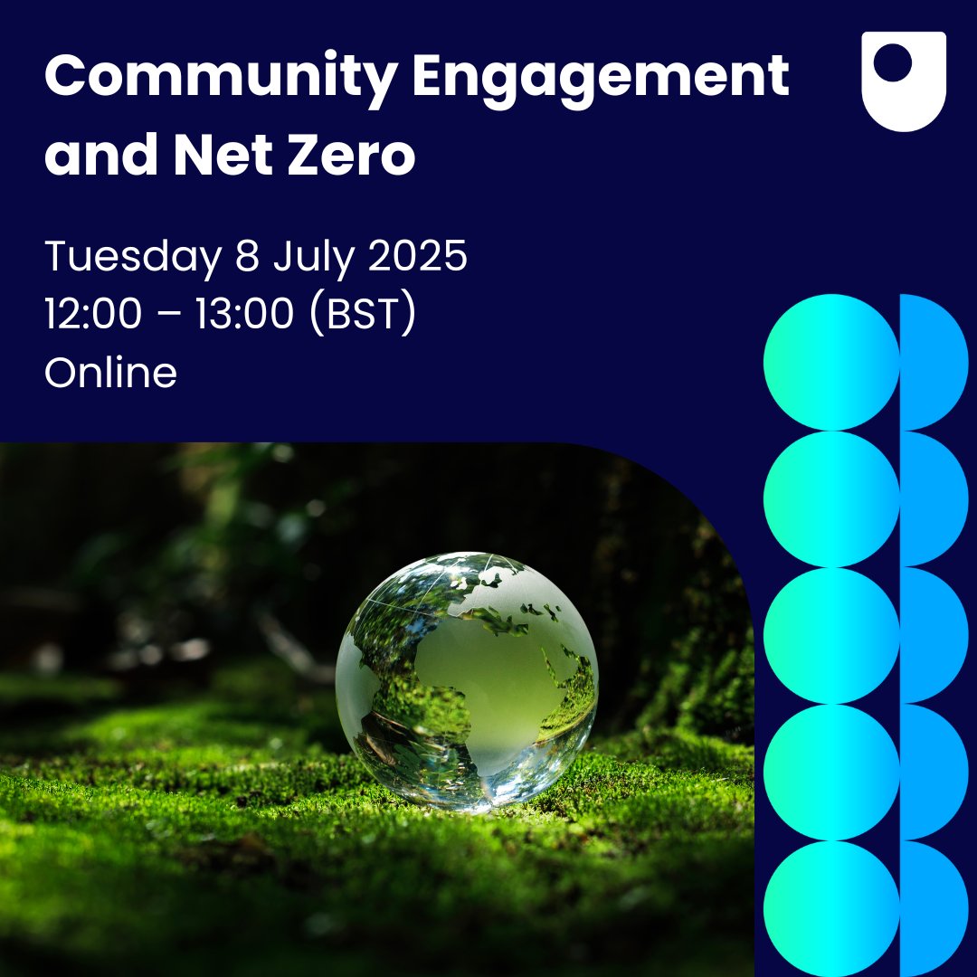 OU Business School (@oubschool) on Twitter photo Academics from <a href="/OU_FBL/">Faculty of Business & Law, The Open University</a> are part of a panel in this upcoming free webinar for #NetZeroWeek (5 - 11 July) 🌍
Panellists will discuss engaging community members to drive impactful change and create a sustainable future.
🔗 Register for free:
ow.ly/OfGa50WkhwX Academics from <a href="/OU_FBL/">Faculty of Business & Law, The Open University</a> are part of a panel in this upcoming free webinar for #NetZeroWeek (5 - 11 July) 🌍
Panellists will discuss engaging community members to drive impactful change and create a sustainable future.
🔗 Register for free:
ow.ly/OfGa50WkhwX