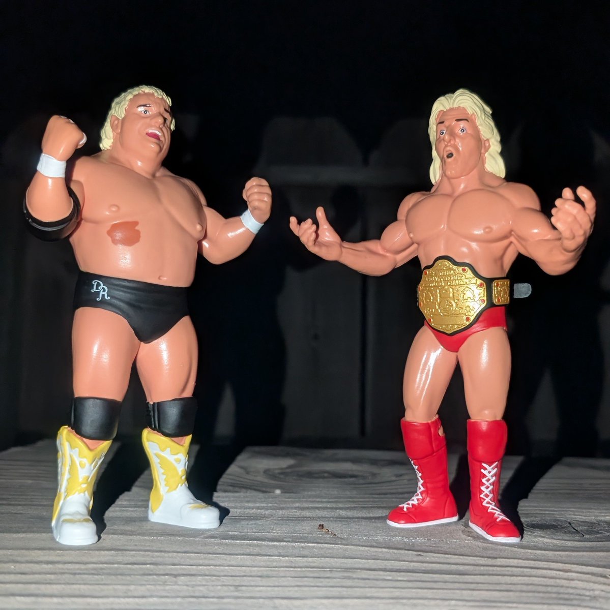 NWA Champ Ric Flair beat Dusty Rhodes July 3, 1986 at RFK Stadium in Washington DC. There was also a concert with Joe Ely &amp; Delbert McClinton and The Road Warriors teamed with Magnum TA to win a steel cage match against Krusher Kruschev, Ivan &amp; Nikita Koloff