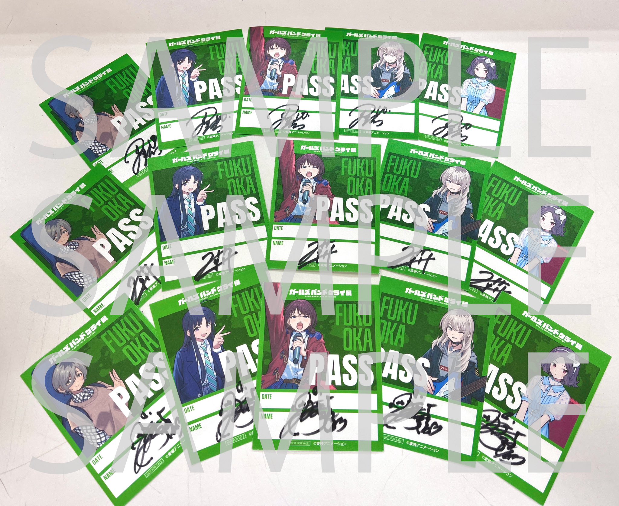 ファッション通販】 ガールズバンドクライ ガルクラ sp サイン