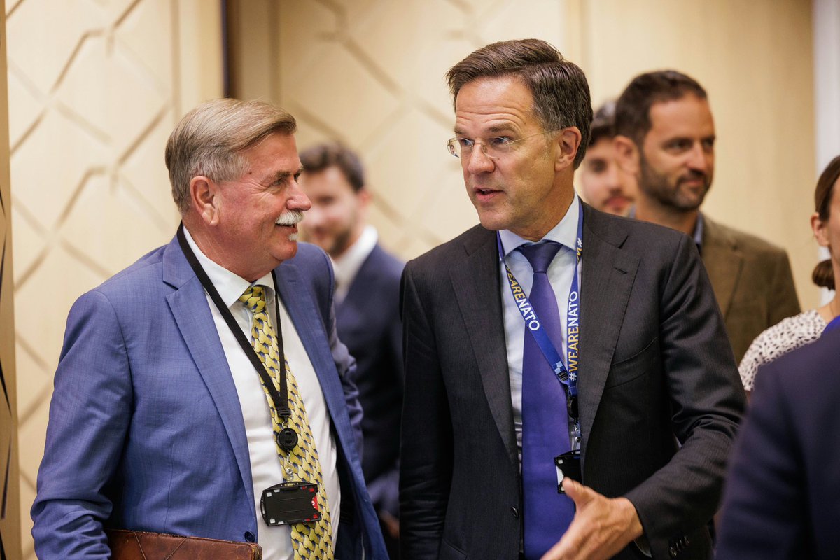 We have bid farewell to Ambassador Nobilo, who attended his last NAC meeting.
We thank him for his dedicated service and leadership representing Croatia at <a href="/NATO/">NATO</a> and worldwide during his impressive diplomatic career. 
From all of us <a href="/CroatiaNato/">Croatia in NATO</a> — hvala Vam na svemu ❤️🤍💙!