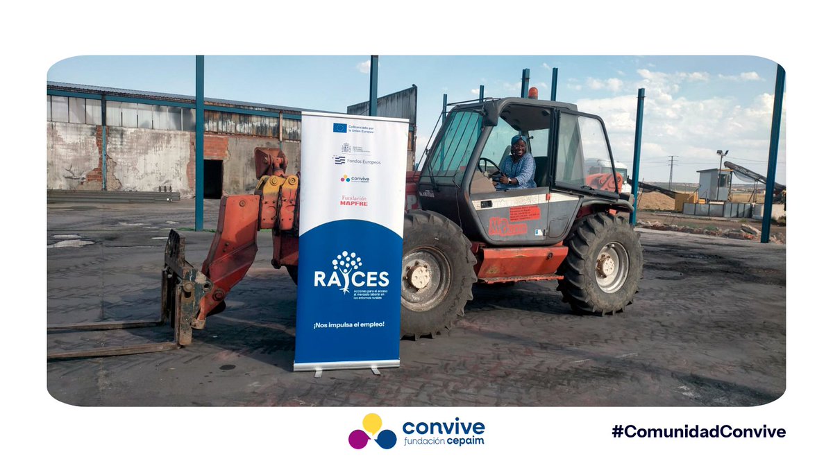 🔹 En el marco del proyecto #Raíces, 10 personas han participado en una formación de Operaciones Auxiliares de Almacén en Almagro (#CiudadReal), con el objetivo de mejorar sus oportunidades de acceso al empleo en entornos rurales. 🧵