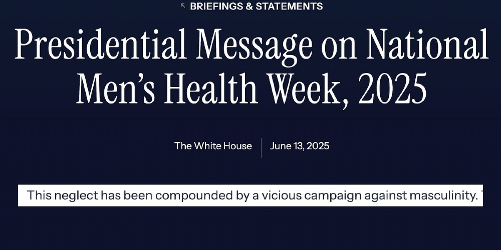trgolden's tweet image. President Trump states that American men have faced a "vicious campaign against masculinity" and more! Love him or hate him he is speaking the truth about men and masculinity! First politician I have ever heard do so. f.mtr.cool/qwzumjbmeh
#menaregood #Trump #masculinity