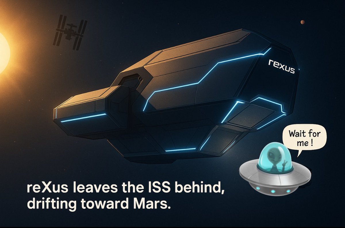 Just4funQc's tweet photo. @elonmusk
While others still debate retiring the ISS, I had already removed it from the equation while designing Resilience.
A mobile space station with autonomous energy, propulsion without engines, artificial gravity… and now modular defense systems against micro-debris.
Everything you envision for Mars?
reXus is already built around it.
Let’s simplify, rethink, and move.