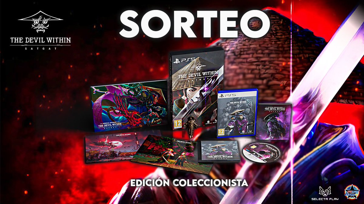 🚨SORTEO!🚨 Sorteamos la edición coleccionista de #TheDevilWithinSatgat de Newcore Games para #PS5 gracias a <a href="/SelectaPlay/">Selecta Play</a>

Requisitos:
✅Repost.
✅Seguir a <a href="/YoleoAndGames/">Yoleo and Games</a> y <a href="/SelectaPlay/">Selecta Play</a>

Ganador el 7 de Julio. Sólo España Península. #Videogames