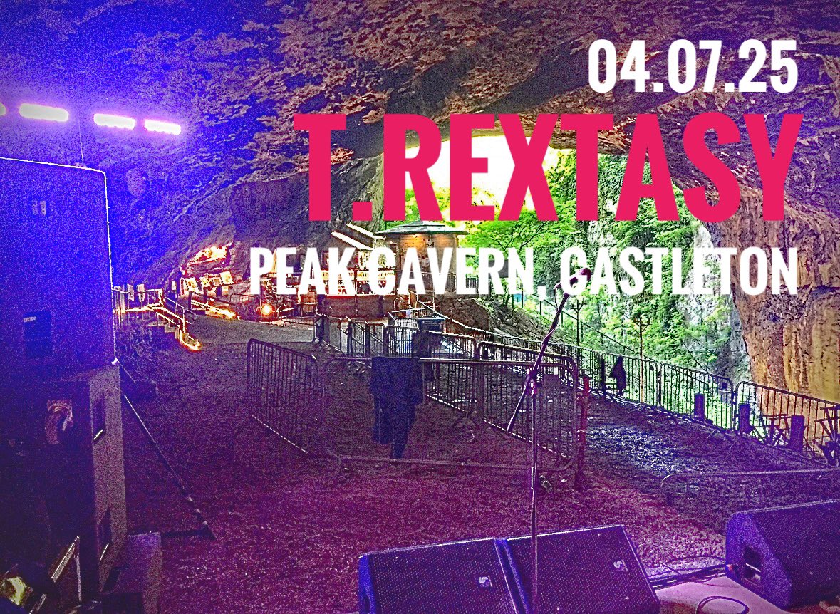Rob Butterfield (@robthebass) on Twitter photo Tomorrow (Friday) <a href="/TRextasyBand/">T.Rextasy Marc Bolan</a> return to the Peak Cavern in Castleton, High Peak District. Also known as The Devil’s Arse, this is one amazing venue. It’ll be our third time in ‘the cave’ and it’s always a fantastic night. Can’t wait. Tomorrow (Friday) <a href="/TRextasyBand/">T.Rextasy Marc Bolan</a> return to the Peak Cavern in Castleton, High Peak District. Also known as The Devil’s Arse, this is one amazing venue. It’ll be our third time in ‘the cave’ and it’s always a fantastic night. Can’t wait.