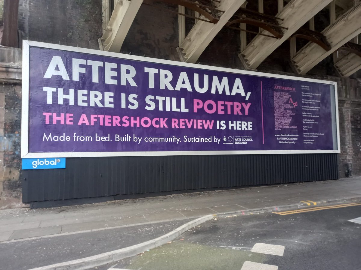 We have arrived in Deansgate <a href="/AftershockPoets/">The Aftershock Review by Max Wallis</a>