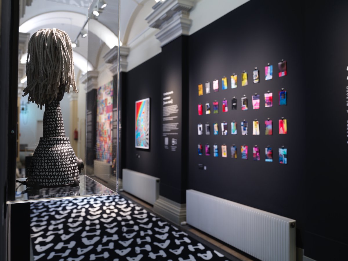 Join the Artist Guided Tour 🖼️

for my current museum solo-exhibition 
"HAHA. Burst´s Cross Chain Artefacts"
📍Francisco Carolinum Linz, UNESCO City of Media Arts <a href="/ooeculture/">OÖ Kultur</a>  

Join me together with my curator Julia Staudach aka <a href="/Tschuuuuly/">Tschuuuly</a> on the 15th of July 🗓️ for a deep dive