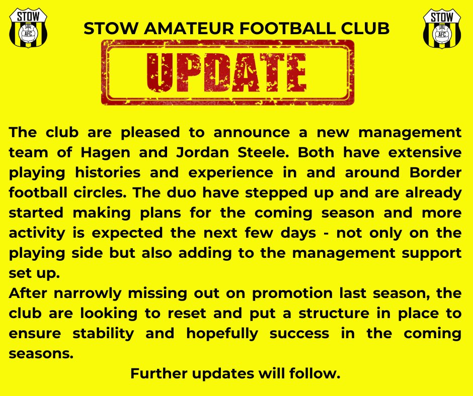 Stow AFC (@stowafc) on Twitter photo 